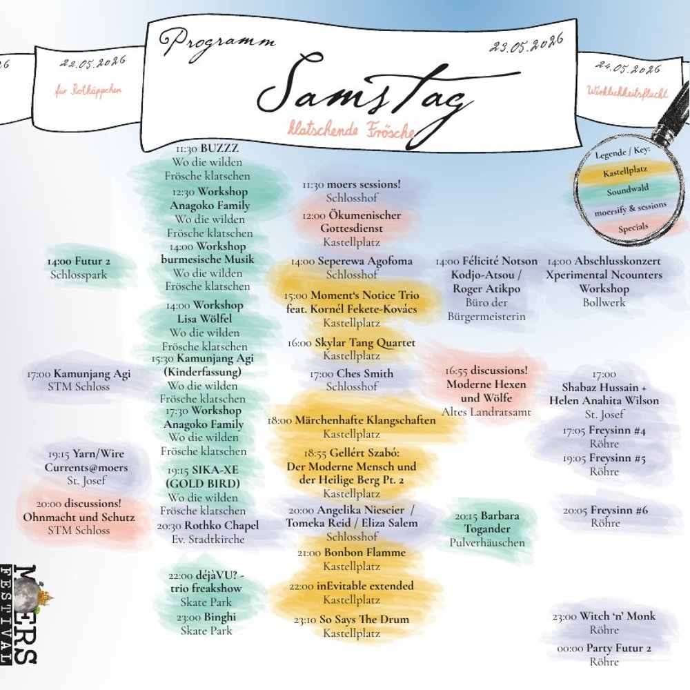 Programmheft-Cover Samstag