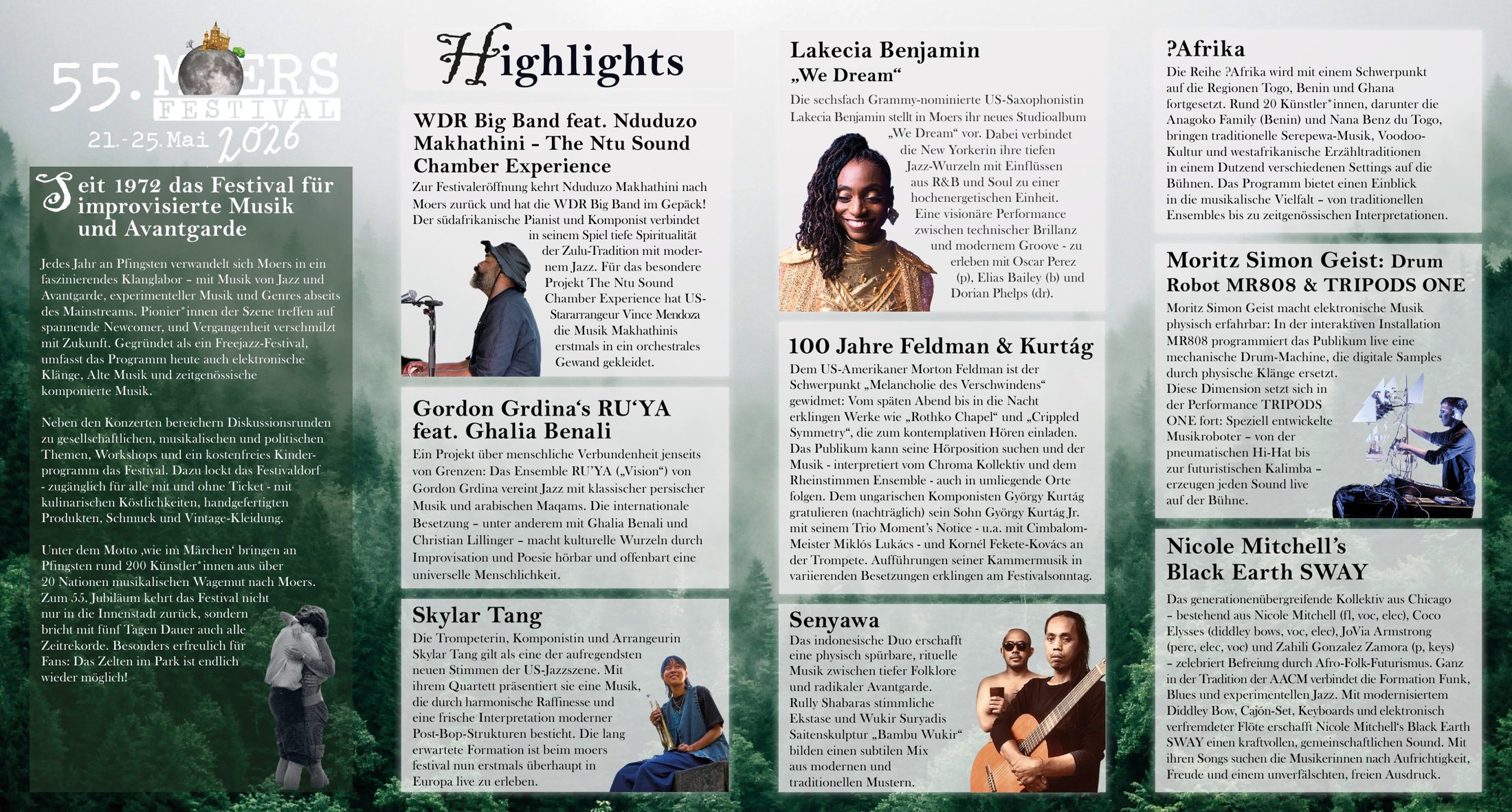 Highlight-Flyer Innenseite